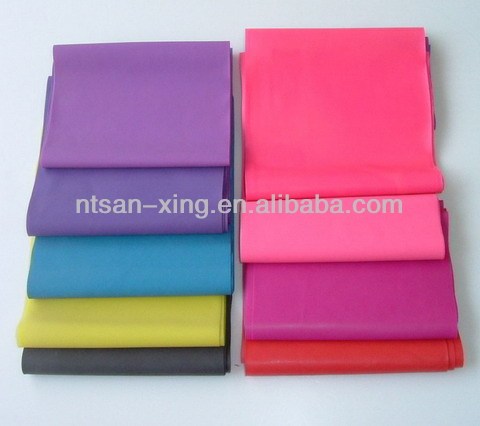 Latex yoga stretch band/resistance band/exercice band6