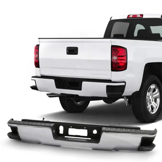 2014-2018 Silverado Sierra 1500 Chrome Rear Bumper
