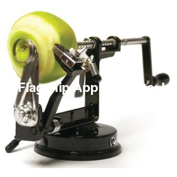 metal apple peeler and cutter