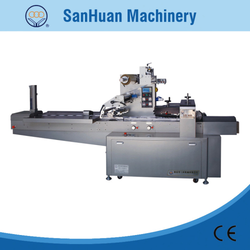 Máquina de envasado de flujo de control PLC