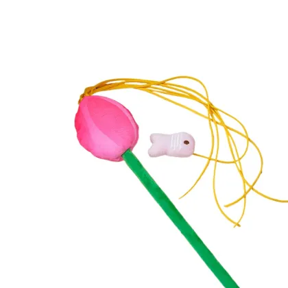 Wholesale Plush Cat Teaser Sticks Manufacturer