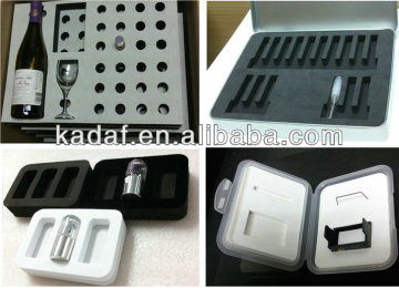 EVA/EPE packaging foam blocks or inserts die cutting