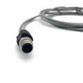 M12 to 2M8 Y-type grey cable highly flexible