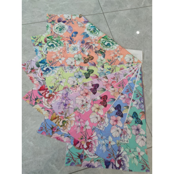 50*50 Viscose Twill Print Fabric For Dress