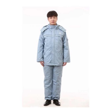 Refined Blue Refining Plate Work Winter Uniform