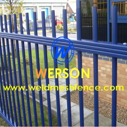 Blunt Top Security Fencing