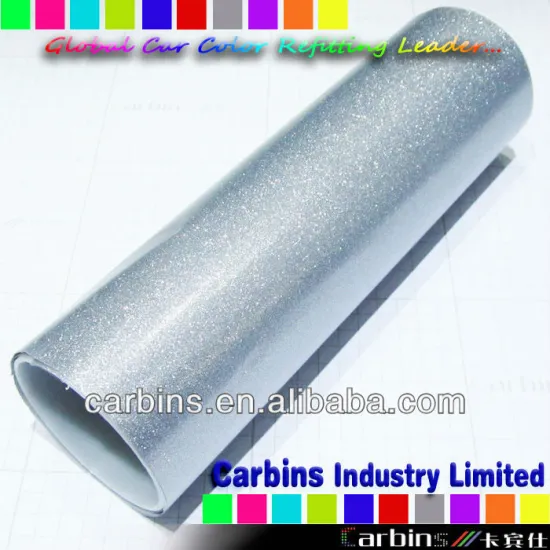 Glossy diamond decorative vinyl film for car High end product.