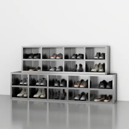 Waterproof Modern Shoe Cabinet: Custom Made Shoe Rack New Model