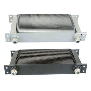 19 ROW AN-10AN Universal Oil Cooler Engine Transmission Oil Cooler Kit