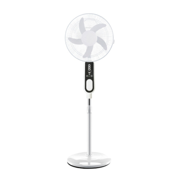 18 Inch Rechargeable USB and Solar Powered Standing Fan for Home