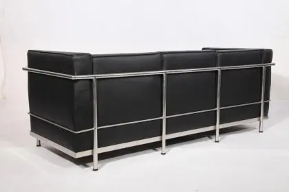 Full Grain Leather Le Corbusier LC2 Sofa Replica