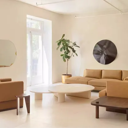 Danish-Inspired Modern Minimalist Coffee Table