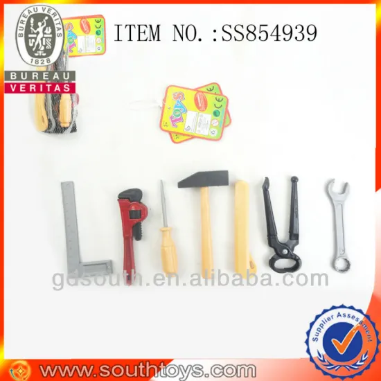 plastic kids play tool set toy