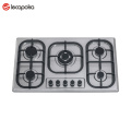 Roestvrij staal 5 Burner Gas Cooker -kookplaat