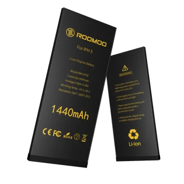 lithium li-ion battery 1440mAh mobile phone long life original phone battery for iphone 5