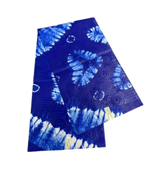 100% polyester wax printed fabric