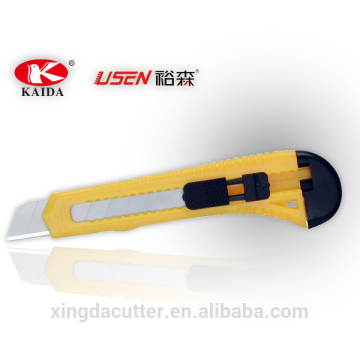 Plastic handle 18 mm Blade Utility Cutter Knife Paper Cutter