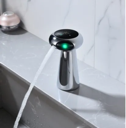 Intelligent Voice-Controlled Bathroom Faucet with Digital Display