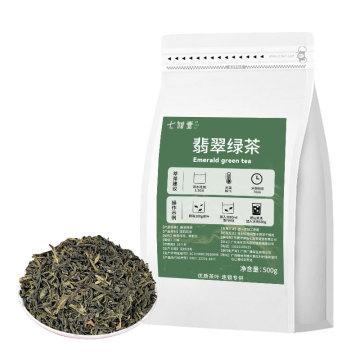 2023 Hot Sale Emerald Green Tea 500g - Premium Loose Leaf Pearl Milk Tea Raw Material