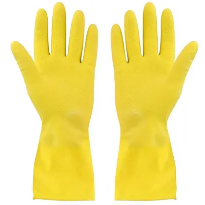 Household Dish-Washing Washing Clothes Rubber Gloves Latex Waterproof Housework Gloves