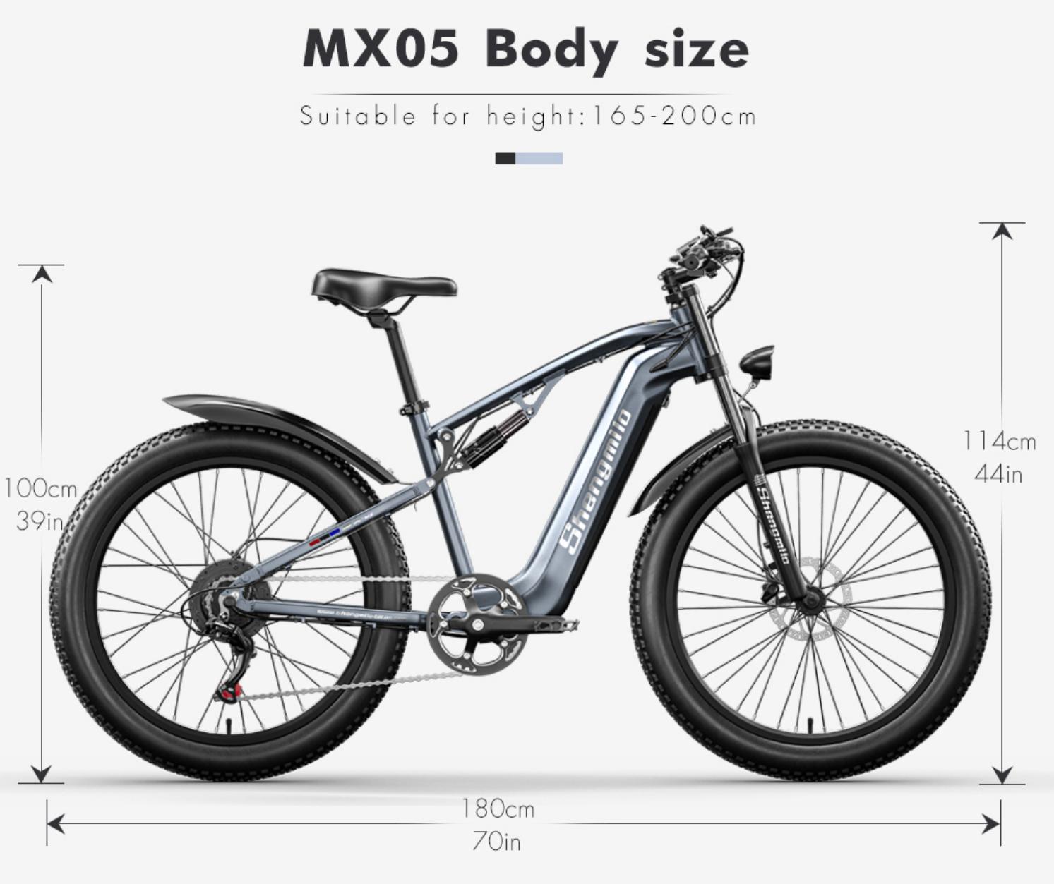 MX05 body size