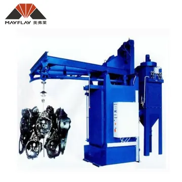 MAYFLAY Double Hooks Type Shot Blast Machine
