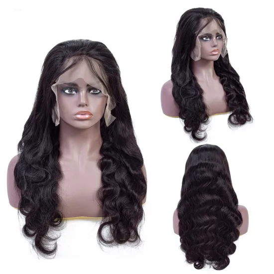 130% Density 13*6 Lace Front Human Hair wigs  Brazilian Remy Body Wave Wig