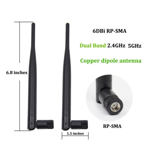 เสาอากาศการสื่อสาร 2.4GHz Wifi เสาอากาศไร้สายกลางแจ้ง