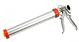 Thickened cylindrical glass glue gun