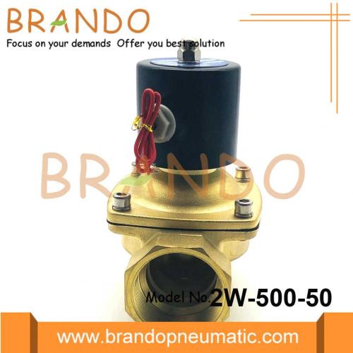 Pirinç Gövde Solenoid Valfı