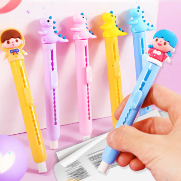 Cute Retractable Eraser - Creative Student Stationery as a Fun Reward Gift for Kids