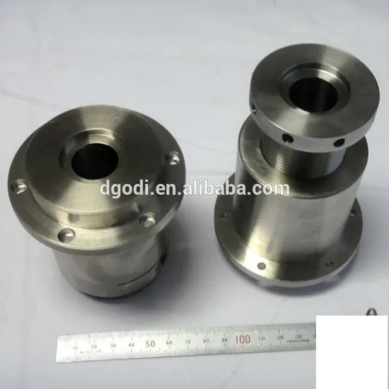 custom made cnc machining stainless steel hollow screw and sleeve