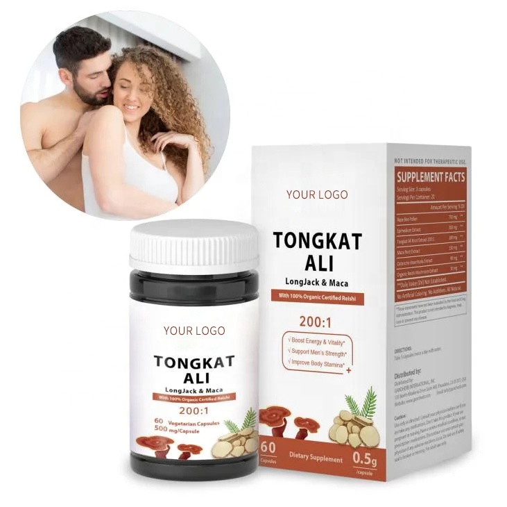 Energy Enhance Man Strength Tongkat Ali Capsules