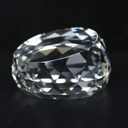 Custom Diamond Cutting Angle Paperweight - Promotional & Business Gifts