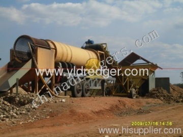 Mobile Gold und Diamond Wash Anlage