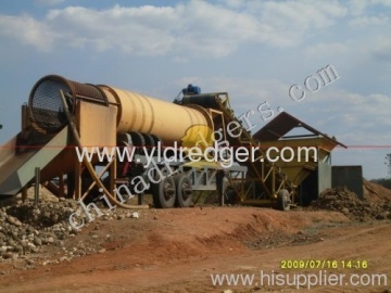 Mobile Gold And Diamond Wash Plant 