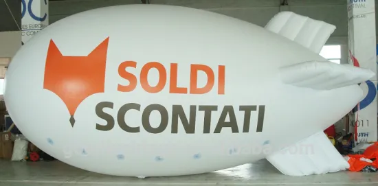 customized logo customized inflatable airship advertising balloon/ inflatable blimp/advertising toy product