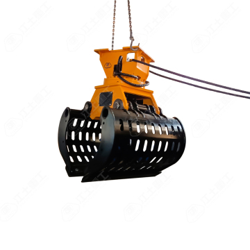 Hydraulic Excavator Grabs and Grapples for Demolition