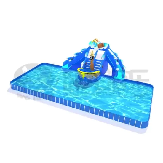 Commercial Inflatable Water Amusement park Giant land water park equipment for sale