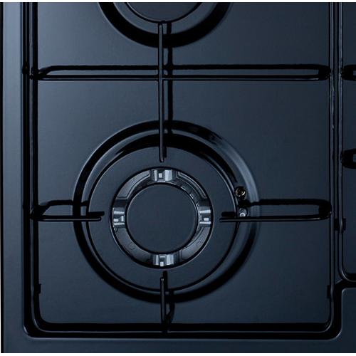 CDA Gas Stove 60cm Black Steel Top