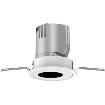 Infälld gjuten aluminium LED Round Hotel Downlight