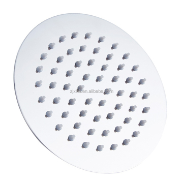 Chrome Finish 6 Inch Round Rainfall Shower Head in Brass or Stainless Steel