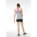 Topas de tanques de poliéster Sport Fitness Tops para mujeres