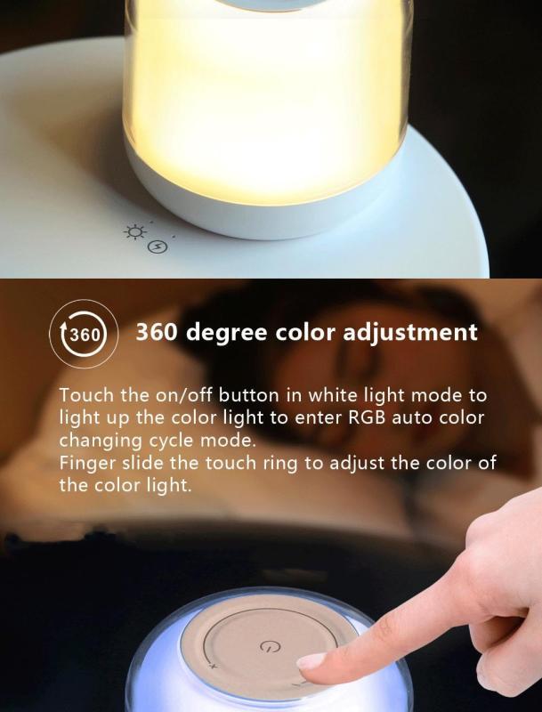 Multi-function Colorful Lights Speaker Wireless Bluetooth Mini Speaker with Wireless Charger