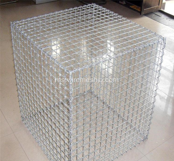 Gabion Box dikimpal Galvanized Hot Dipped