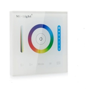 RGBW RGB+CCT LED Touch Switch Panel Panel Dimmer Controller untuk strip LED