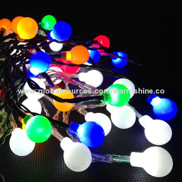 Christmas ball lights