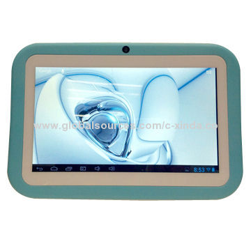 7-inch Capacitive Children's Tablet PC with 512MB/8GB Memory, Supports Bluetooth and Dual-camera