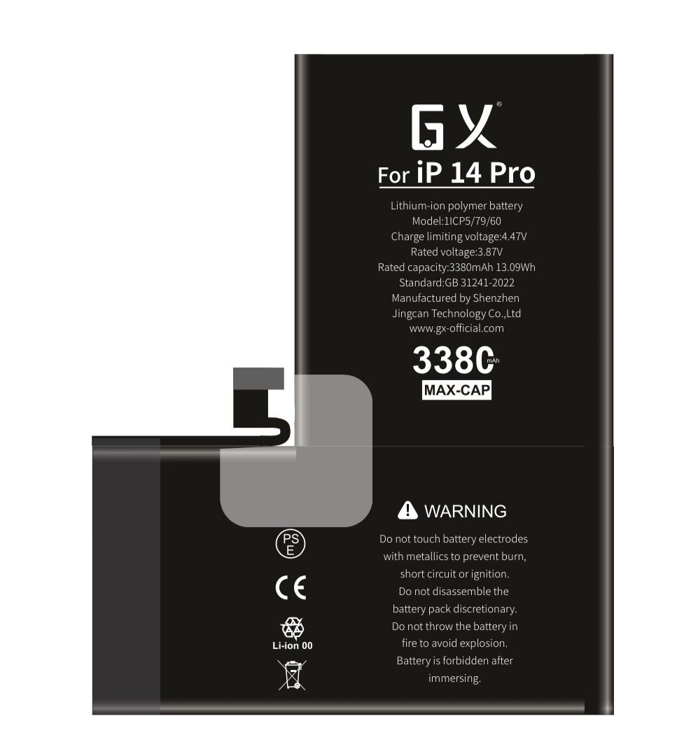 GX für iPhone 14Pro -Akku mit hoher Kapazität
