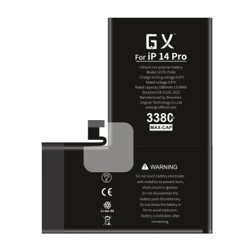 GX az iPhone 14Pro nagy kapacitású akkumulátorhoz